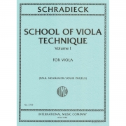 ビオラ技巧 ・ヴィオラ・テクニック・Vol.1（ヘンリ・シュラディーク）（ヴィオラ）【School of Viola Technique, Volume I】