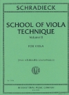 ビオラ技巧 ・ヴィオラ・テクニック・Vol.2（ヘンリ・シュラディーク）（ヴィオラ）【School of Viola Technique, Volume II】