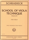 ビオラ技巧 ・ヴィオラ・テクニック・Vol.3（ヘンリ・シュラディーク）（ヴィオラ）【School of Viola Technique, Volume III】