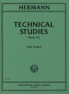 技術的練習曲・Op.22（フリードリッヒ・ハーマン）（ヴィオラ）【Technical Studies, Opus 22】