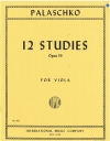12の練習曲・Op.55（ヨハネス・パラシュコ）（ヴィオラ）【Twelve Studies, Opus 55】