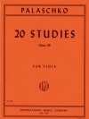 20の練習曲・Op.36（ヨハネス・パラシュコ）（ヴィオラ）【Twenty Studies, Opus 36】