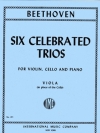 6つの有名なピアノ三重奏曲 (ヴィオラパートのみ)（ベートーヴェン）（ヴィオラ）【Viola Part for the Six Celebrated Piano Trios (to replace 】
