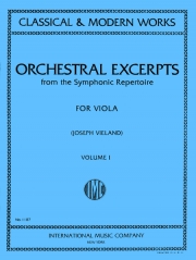 管弦楽抜粋曲・Vol.1（ヴィオラ）【Orchestral Excerpts - Volume I】