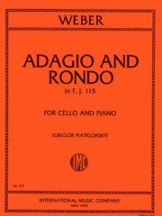 アダージョ＆ロンド（カール・マリア・フォン・ウェーバー）（チェロ+ピアノ）【Adagio & Rondo】