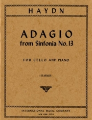 アダージョ「交響曲13番」より（フランツ・ヨーゼフ・ハイドン）（チェロ+ピアノ）【Adagio from Symphony No. 13 (Hob. I, No. 13)】