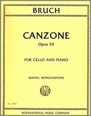 カンツォーネ・Op.55（マックス・ブルッフ）（チェロ+ピアノ）【Canzone, Opus 55】
