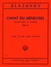 吟遊詩人の歌・Op.71（アレクサンドル・グラズノフ）（チェロ+ピアノ）【Chant du Menestrel (Minstrel's Song) Opus 71】