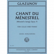 吟遊詩人の歌・Op.71（アレクサンドル・グラズノフ）（チェロ+ピアノ）【Chant du menestrel, (Minstrel's Song), Opus 71】