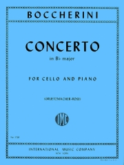 協奏曲・変ロ長調（ルイジ・ボッケリーニ）（チェロ+ピアノ）【Concerto in B flat major】