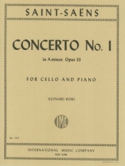協奏曲1番・イ短調・Op.33（カミーユ・サン＝サーンス） （チェロ+ピアノ）【Concerto No. 1 in A minor, Opus 33】