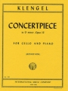 演奏会用小品 ・ニ短調・Op.10（ユリウス・クレンゲル） （チェロ+ピアノ）【Concertpiece in D minor, Opus 10】