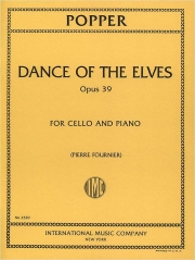 妖精の踊り ・Op.39（ダーヴィト・ポッパー）（チェロ+ピアノ）【Dance of the Elves, Opus 39】