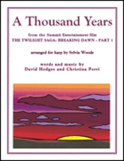 サウザンド・イヤーズ（トワイライト・サーガ/ブレイキング・ドーン）（ハープ）【A Thousand Years from The Twilight Saga: Breaking Dawn P.1】
