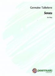 ソナタ（ジェルメーヌ・タイユフェール）（ハープ）【Sonata】