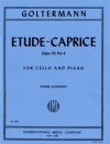 エチュード・カプリス・Op.54・No.4（ゲオルク・ゴルターマン）（チェロ+ピアノ）【Etude-Caprice, Opus 54, No. 4】
