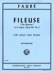 糸を紡ぐ女・Op.80・No.2（ガブリエル・フォーレ）（チェロ+ピアノ）【Fileuse, Opus 80, No. 2 】
