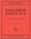 ハンガリー舞曲・No.2（ヨハネス・ブラームス）（チェロ+ピアノ）【Hungarian Dance No. 2】