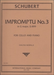 即興曲・No.3・ト長調・D・899（フランツ・シューベルト）（チェロ+ピアノ）【Impromptu No. 3 in G major, D. 899】