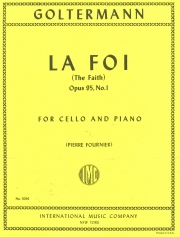 ラ・フォワ・Op.95・No.1（ゲオルク・ゴルターマン）（チェロ+ピアノ）【La Foi (The Faith), Opus 95, No. 1】