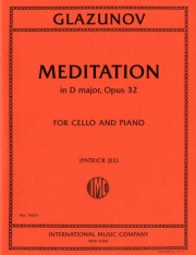 瞑想曲・ニ長調・Op.32（アレクサンドル・グラズノフ） （チェロ+ピアノ）【Meditation in D major, Opus 32】