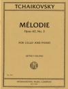 「懐かしい土地の思い出」よりメロディ・Op.42・No.3（チャイコフスキー）（チェロ+ピアノ）【Melodie, Opus 42, No.3】