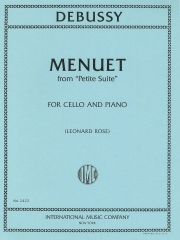 メヌエット「小組曲」より（クロード・ドビュッシー）（チェロ+ピアノ）【Menuet from Petite Suite】