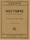 ノクターン・嬰ハ短調（フレデリック・ショパン）（チェロ+ピアノ）【Nocturne in C sharp minor】