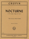 ノクターン・変ホ長調・Op.9・Np.2（フレデリック・ショパン）（チェロ+ピアノ）【Nocturne in E flat major Opus9 No.2】