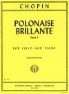 華麗なるポロネーズ・Op.3（フレデリック・ショパン）（チェロ+ピアノ）【Polonaise Brillante Opus 3】