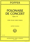 演奏会用ポロネーズ・Op.14（ダーヴィト・ポッパー）（チェロ+ピアノ）【Polonaise de Concert Opus 14】