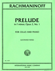 プレリュード・Op.2・No.1（セルゲイ・ラフマニノフ）（チェロ+ピアノ）【Prelude Opus 2 No.1】