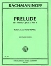 プレリュード・Op.2・No.1（セルゲイ・ラフマニノフ）（チェロ+ピアノ）【Prelude Opus 2 No.1】