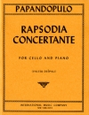 ラプソディア・コンチェルタンテ（ボリス・パパンドプロ）（チェロ+ピアノ）【Rapsodia Concertante】
