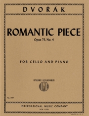 ロマンティックな小品・Op.75・No.4（アントニン・ドヴォルザーク）（チェロ+ピアノ）【Romantic Piece, Opus 75, No.4】
