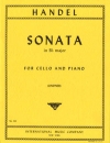 ソナタ・変ロ長調 (ヘンデル)（チェロ+ピアノ）【Sonata in B flat major】
