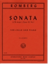 ソナタ・変ロ長調・Op.43・No.1（ベルンハルト・ロンベルク）（チェロ+ピアノ）【Sonata in B flat major, Opus 43, No. 1】
