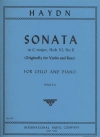 ソナタ・ハ長調・(Hob. VI, No. 6)（フランツ・ヨーゼフ・ハイドン）（チェロ+ピアノ）【Sonata in C major (Hob. VI, No. 6)】