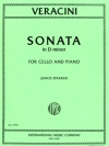 ソナタ・ニ短調（フランチェスコ・マリア・ヴェラチーニ）（チェロ+ピアノ）【Sonata in D minor】