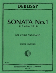 ソナタ・ニ短調（クロード・ドビュッシー）（チェロ+ピアノ）【Sonata in D minor (1915)】