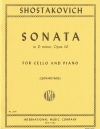 ソナタ・ニ短調・Op.40（ドミートリイ・ショスタコーヴィチ）（チェロ+ピアノ）【Sonata in D minor, Opus 40】