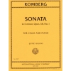 ソナタ・ホ短調・Op.38・No.1（ベルンハルト・ロンベルク）（チェロ+ピアノ）【Sonata in E minor, Op.38, No.1】
