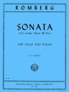 ソナタ・ホ短調・Op.38・No.1（ベルンハルト・ロンベルク）（チェロ+ピアノ）【Sonata in E minor, Op.38, No.1】