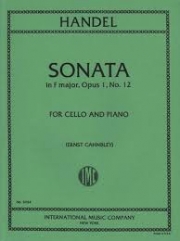 ソナタ・ヘ長調 (ヘンデル)（チェロ+ピアノ）【Sonata in F major】