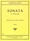 ソナタ・嬰ヘ短調（ジャン＝バティスト・ルイエ）（チェロ+ピアノ）【Sonata in F sharp minor】