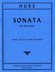 ソナタ・嬰ヘ短調（ジャン・ユレ）（チェロ+ピアノ）【Sonata in F# minor】