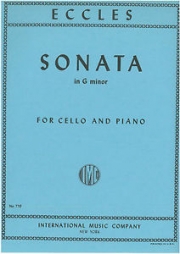 ソナタ・ト短調（ヘンリー・エクルズ）（チェロ+ピアノ）【Sonata in G minor】