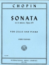 ソナタ・ト短調・Op.65（フレデリック・ショパン）（チェロ+ピアノ）【Sonata in G minor, Opus 65】