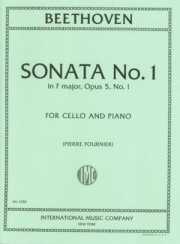 ソナタ・No.1・ヘ長調・Op.5・No.1（ベートーヴェン）（チェロ+ピアノ）【Sonata No. 1 in F major, Opus 5, No. 1】