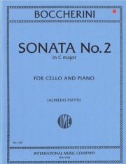ソナタ・No.2・ハ長調（ルイジ・ボッケリーニ）（チェロ+ピアノ）【Sonata No. 2 in C major】